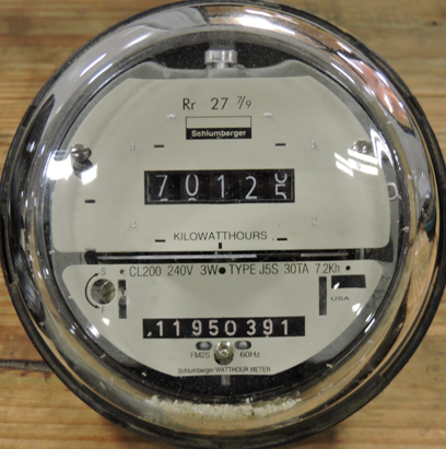 How an Electric Meter Reads Power Usage